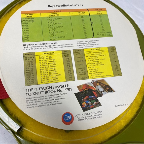 Boye Needle Company Needlemaster Kit Tote Case - Picture 9 of 13